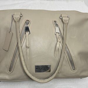 Marc New York Taupe Large Leather Tote